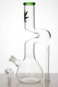 12" Kink Zong Glass Cheap Bong For Sale | Best Of 2020 | Free NZ Shipping