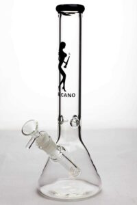 11.5″ Valcano beaker glass water bong