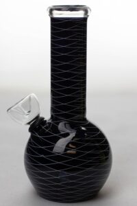 6″ glass water bong