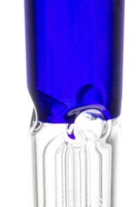 11″ glass water bong with 4 arms percolator