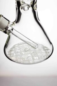 13.5" Extra Thick Beaker Bong | Glass Bongs For Sale | Free NZ Shipping