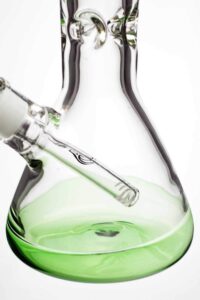 18" Genie Colored Bottom Water Bong | Best Glass Bongs | Free NZ Shipping