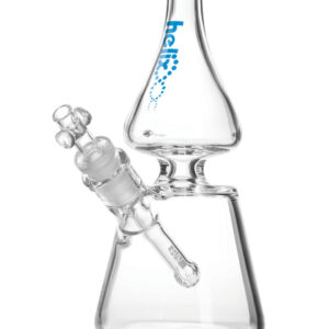 Grav Labs 8.75″ Helix Beaker Water Pipe – Clear