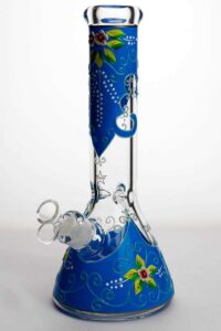 13" Luminous Flower Beaker Bong | Glass Bongs For Sale | Free NZ Shipping