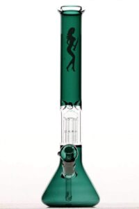 18" Volcano Colored Glass Bong | Best Bongs For Sale | Free NZ Shipping