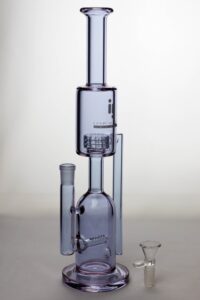13" Infyniti Glass Inline Recycled Bong | Water Bongs | Free NZ Shipping