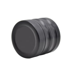 Easy Grip Aluminium Herb Grinder 4 Piece 56Mm (3 Color) - Black