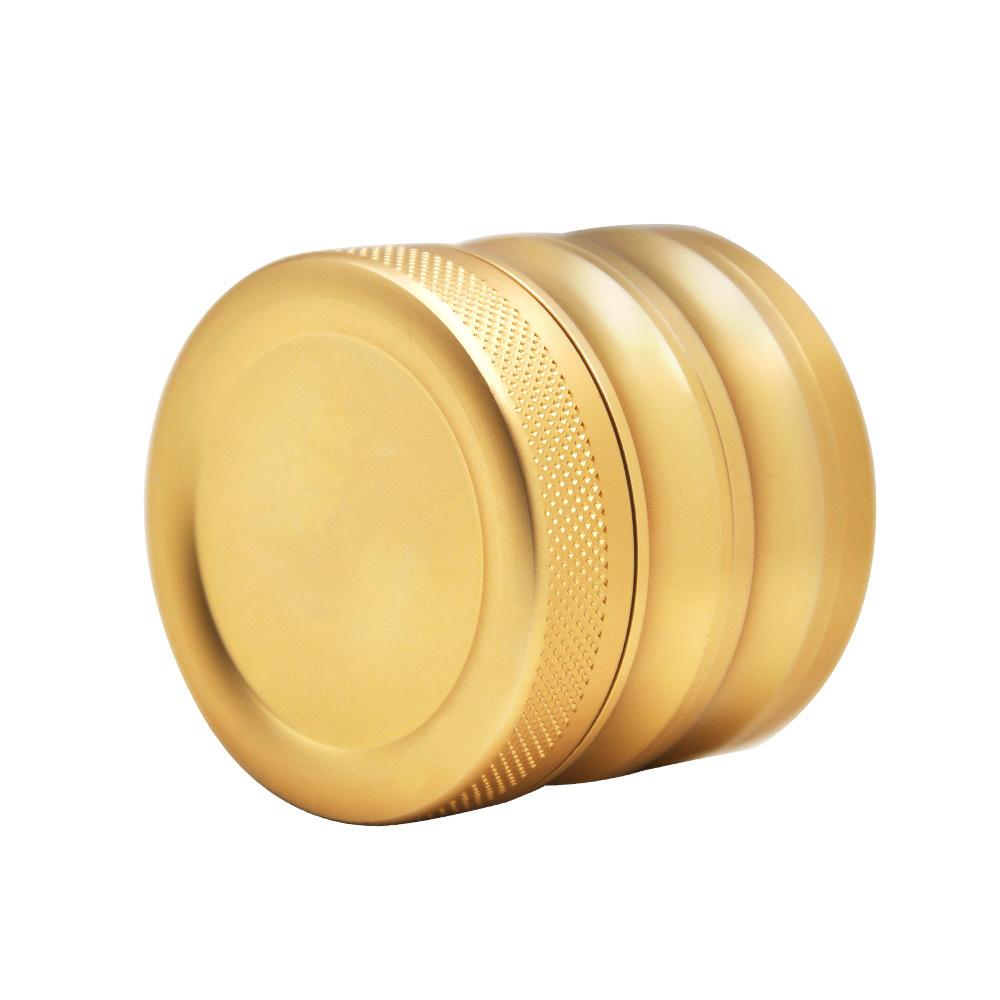 easy-grip-aluminium-herb-grinder-4-piece-56mm-3-color-gold-puffing-bird_837_e263598e-6a57-47dc-a065-080dc981d594 Easy Grip Aluminium Herb Grinder 4 Piece 56Mm (3 Color) - Gold