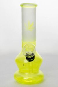 6" Two Tone Color Lime Glass Water Bong | Cheap Bongs | Free NZ Shipping