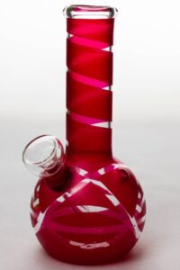6″ glass water bong