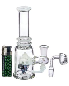 "Avenge The Arctic" UV Mini Beaker | Dab Rigs For Sale | Dabbers Bongs