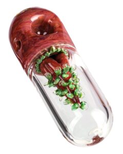 Chandelier Redwood Tree Hand Pipe | Weed Bowl | Glass Smoking Pipes
