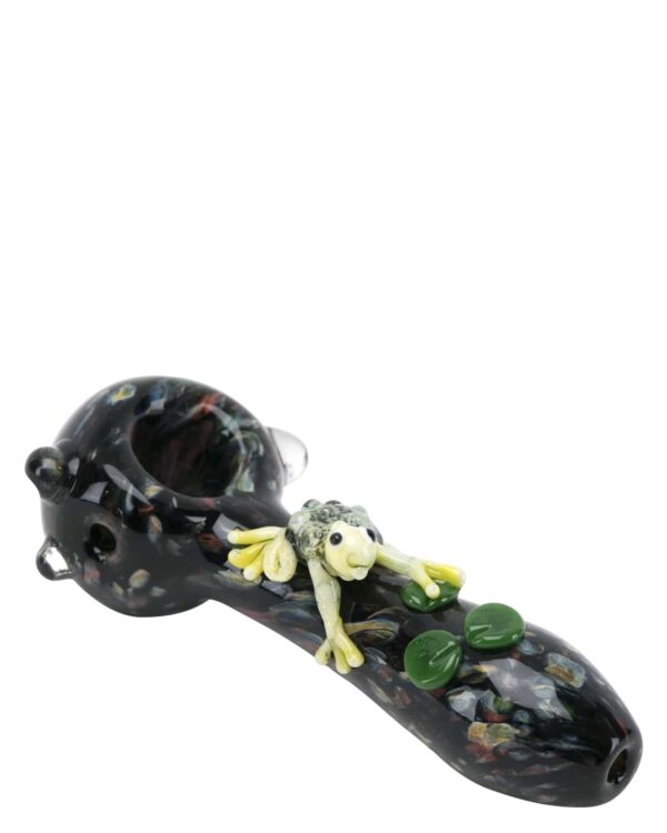 Forest Frog Mini Pipe | Glass Smoking Pipes | Weed Pipes | Pot Pipes