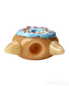Empire Glassworks Glazed Kitty Donut Hand Pipe | Unique Glass Pipes