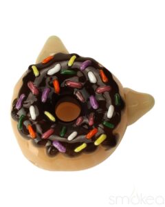 Empire Glassworks Glazed Kitty Donut Hand Pipe | Unique Glass Pipes