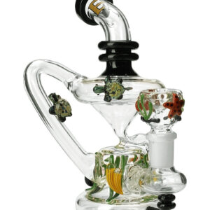 Empire Glassworks Mini East Australian Current Recycler Dab Rig | Wax