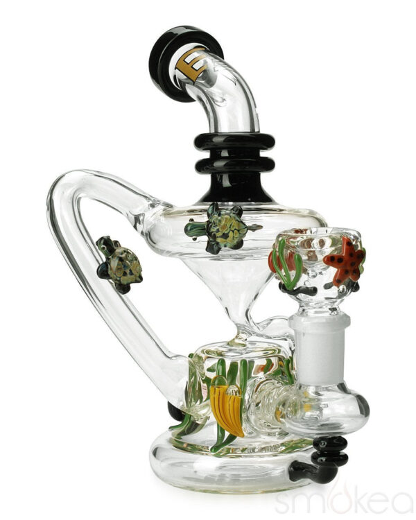 Empire Glassworks Mini East Australian Current Recycler Dab Rig | Wax