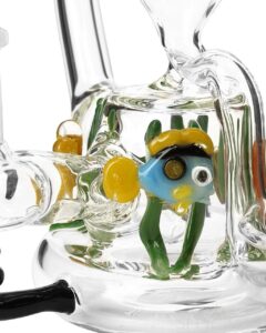 Empire Glassworks Mini East Australian Current Recycler Dab Rig | Wax