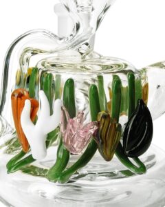 Empire Glassworks Mini East Australian Current Recycler Dab Rig | Wax