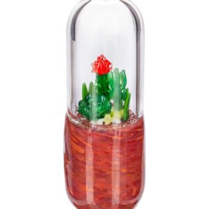 Red Succulent Hand Pipe | Glass Weed Pipes | Smoking Bowls | Pot Pipe