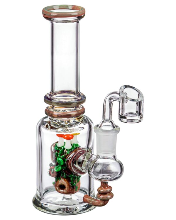 "Renew The Redwoods" UV Mini Dab Rig For Sale | Dabbing Rigs for Wax