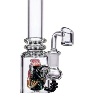 "Save The Seas" UV Mini Beaker | Glass Rig | Dab Ring | Rigs For Sale