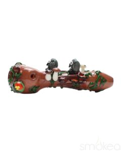 Empire Glassworks Small Hootie's Forest Spoon Pipe | Glass Pipes