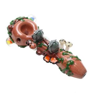 Empire Glassworks Small Hootie's Forest Spoon Pipe | Glass Pipes