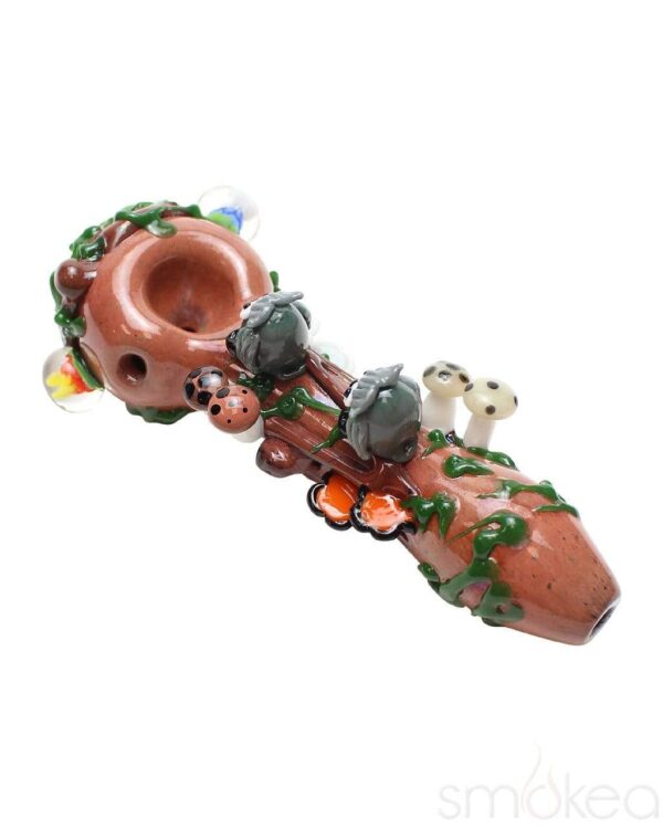 Empire Glassworks Small Hootie's Forest Spoon Pipe | Glass Pipes