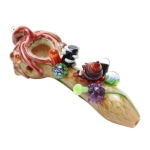 Empire Glassworks Small Kraken Spoon Pipe | Weed Pipe | Smoking Bowls