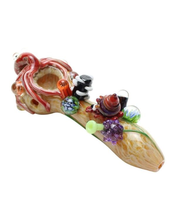 Empire Glassworks Small Kraken Spoon Pipe | Weed Pipe | Smoking Bowls