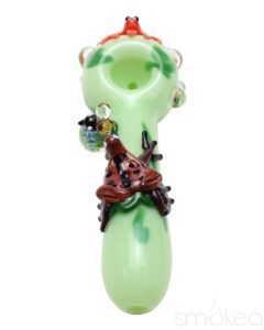 Empire Glassworks Small Ribbit Spoon Pipe | Weed Pipes | Smoking Bowl