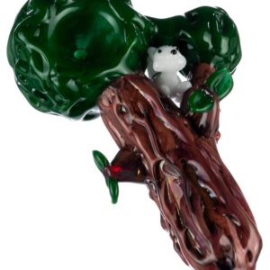 Squirrel's Nest Hand Glass Pipe | Smoking Bowl | Unique Glass Pipes