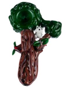 Squirrel's Nest Hand Glass Pipe | Smoking Bowl | Unique Glass Pipes