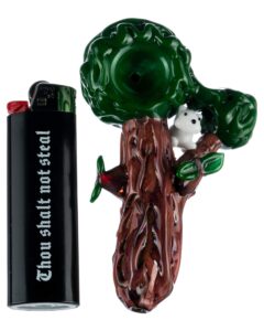 Squirrel's Nest Hand Glass Pipe | Smoking Bowl | Unique Glass Pipes