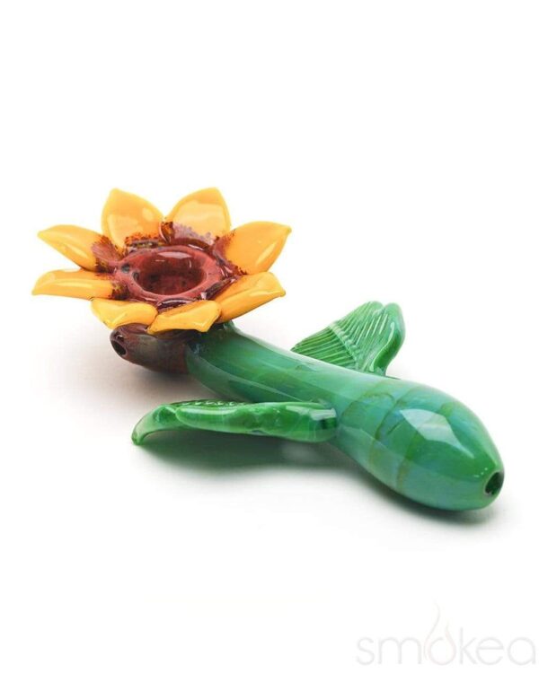 Empire Glassworks Sunflower Sherlock Weed Pipe | Glass Pipes For Sale