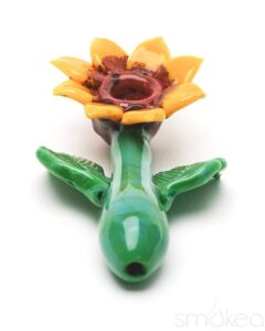 Empire Glassworks Sunflower Sherlock Weed Pipe | Glass Pipes For Sale