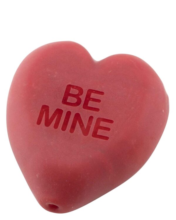 Valentines Candy Heart Pipe | Unique Glass Pipes | Weed Bowl | Pipes