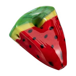 Watermelon Wedge Hand Pipe | Weed Pipe | Smoking Bowl | Glass Pipes