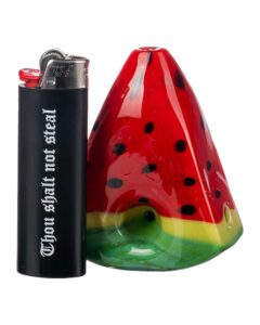 Watermelon Wedge Hand Pipe | Weed Pipe | Smoking Bowl | Glass Pipes