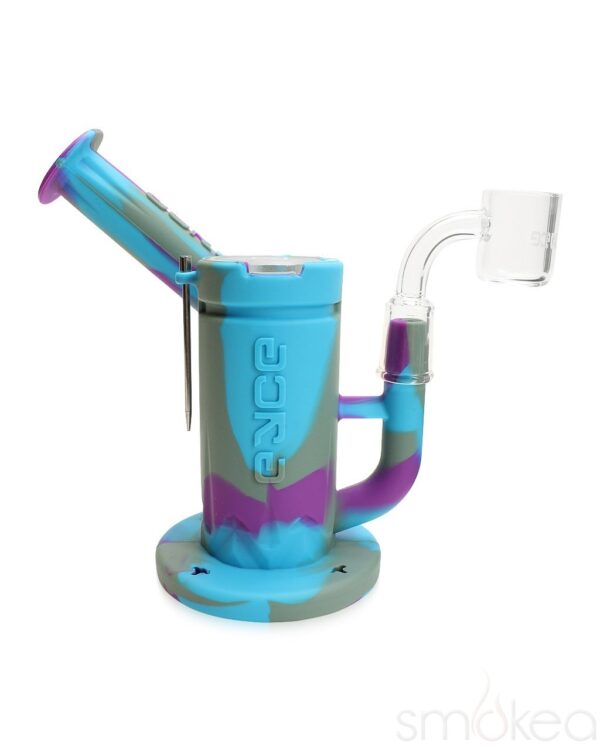 Eyce Silicone Sidecar Rig w/ Honeycomb Perc | Dab Rig | Dabbing Rigs