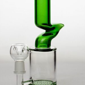 8″ honeycomb flat diffused kink bubbler