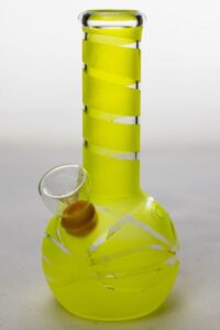 6″ glass water bong