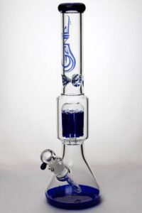 18" Genie Colored Bottom Water Glass Bong | Best Bongs | Free NZ Shipping