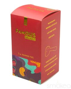 Famous Designs "Papaya" Hammer Pipe | Glass Pipes | Weed Bowl For Sale