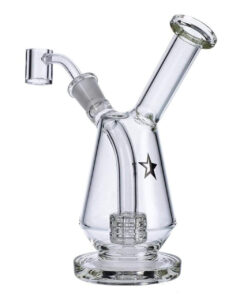 Famous X 7" Drip Dab Rig | Glass Dab Rigs | Wax Rig | Dabbing Rig
