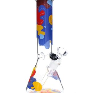 Famous Designs "Papaya" Bong | Glass Beaker Bong | Cool Glass Bongs