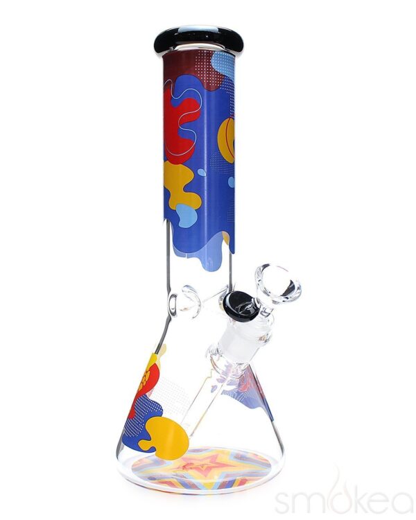Famous Designs "Papaya" Bong | Glass Beaker Bong | Cool Glass Bongs