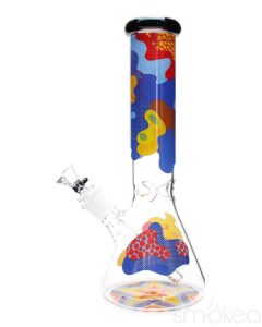 Famous Designs "Papaya" Bong | Glass Beaker Bong | Cool Glass Bongs