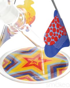Famous Designs "Papaya" Bong | Glass Beaker Bong | Cool Glass Bongs